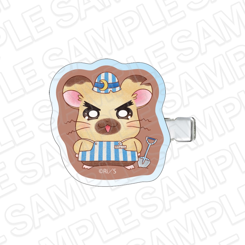 【とっとこハムタウンショップONLINE】とっとこハム太郎　アクリルヘアクリップ タイショーくん エプロン ver.《ご注文から2ヶ月前後でお届け予定》