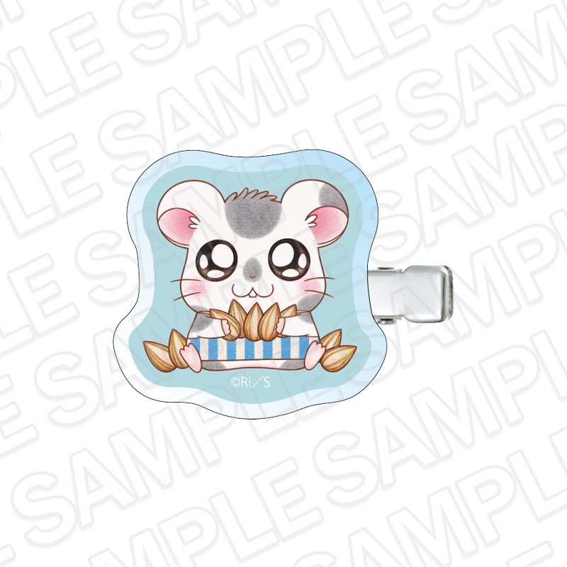 【とっとこハムタウンショップONLINE】とっとこハム太郎　アクリルヘアクリップ こうしくん エプロン ver.《ご注文から2ヶ月前後でお届け予定》