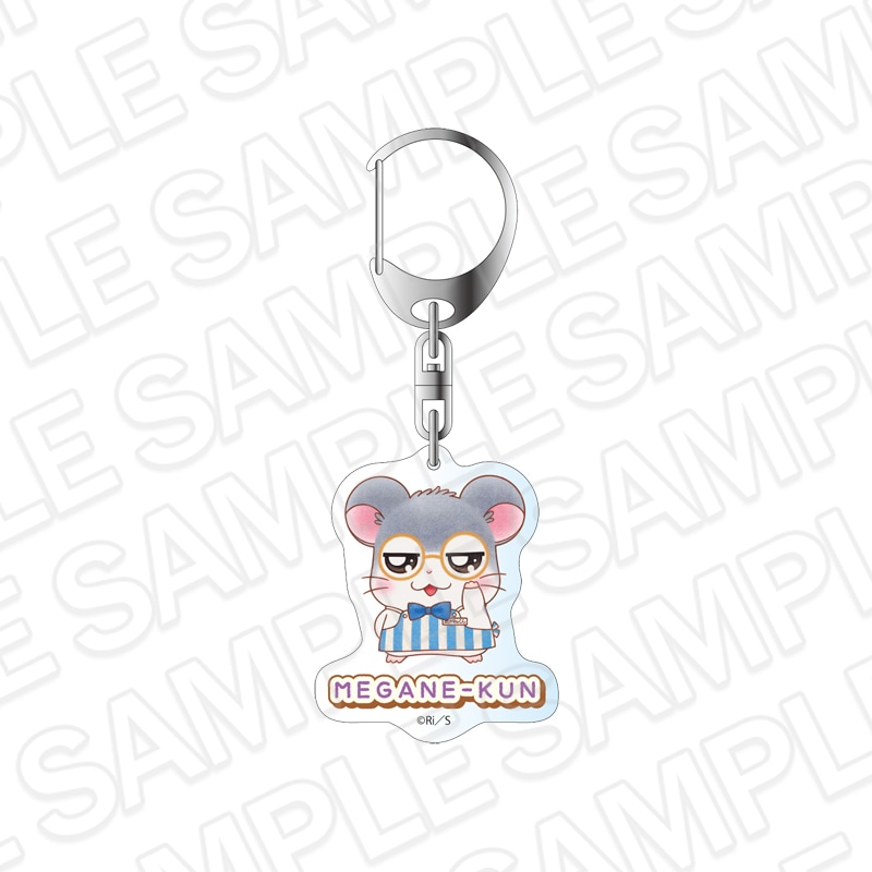 【とっとこハムタウンショップONLINE】とっとこハム太郎　アクリルキーホルダー めがねくん エプロン ver.《ご注文から2ヶ月前後でお届け予定》