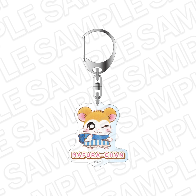 【とっとこハムタウンショップONLINE】とっとこハム太郎　アクリルキーホルダー マフラーちゃん エプロン ver.《ご注文から2ヶ月前後でお届け予定》