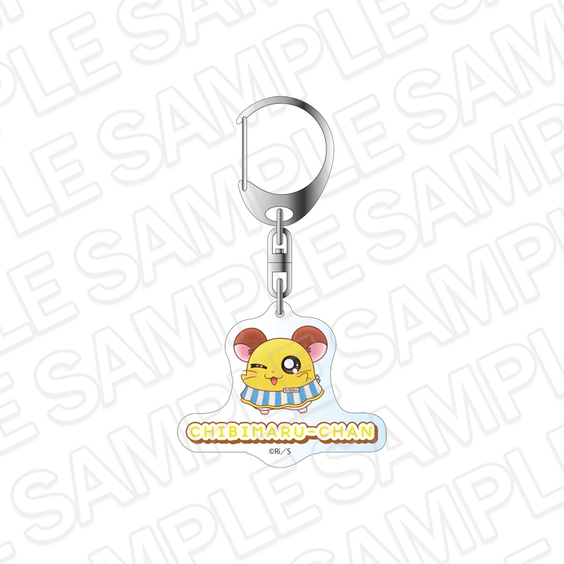 【とっとこハムタウンショップONLINE】とっとこハム太郎　アクリルキーホルダー ちび丸ちゃん エプロン ver.《ご注文から2ヶ月前後でお届け予定》