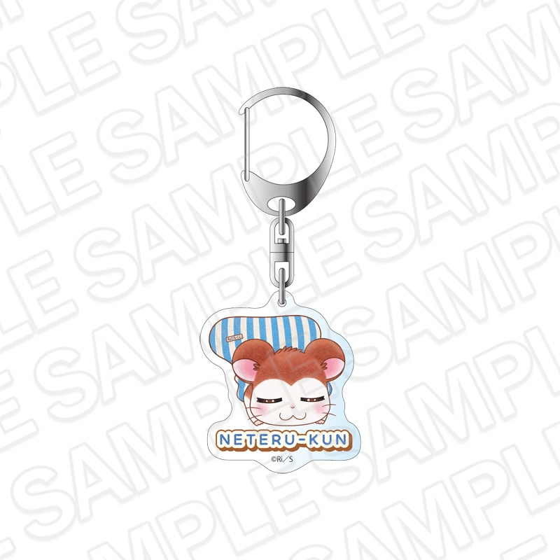 【とっとこハムタウンショップONLINE】とっとこハム太郎　アクリルキーホルダー ねてるくん エプロン ver.《ご注文から2ヶ月前後でお届け予定》