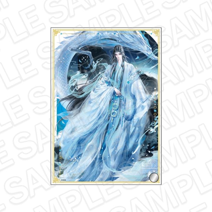 魔道祖師事後通販】魔道祖師 ミニアクリルアート 藍忘機 鳥獣遊戯 ver