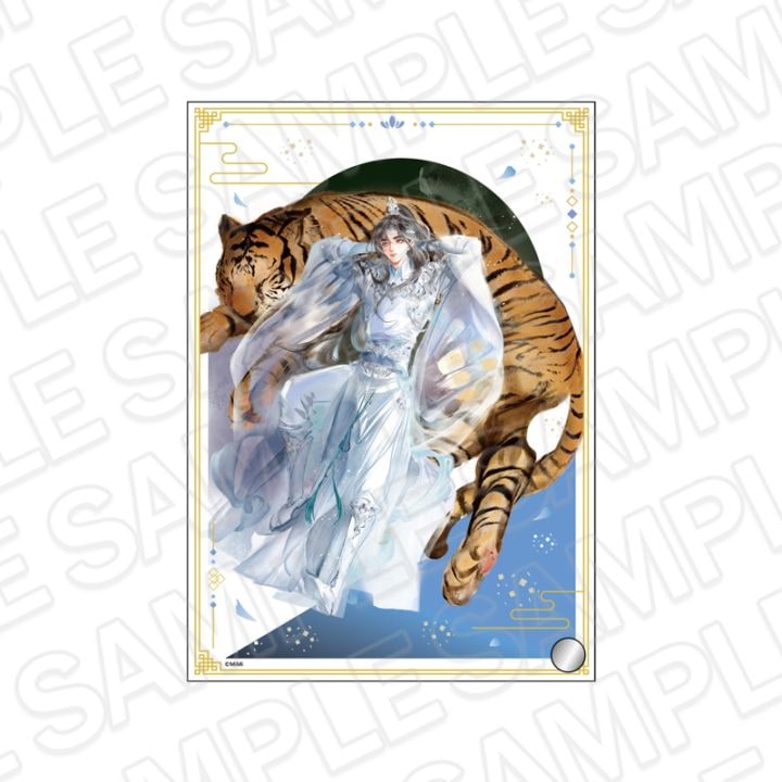 魔道祖師事後通販】魔道祖師 ミニアクリルアート 藍景儀 鳥獣遊戯 ver