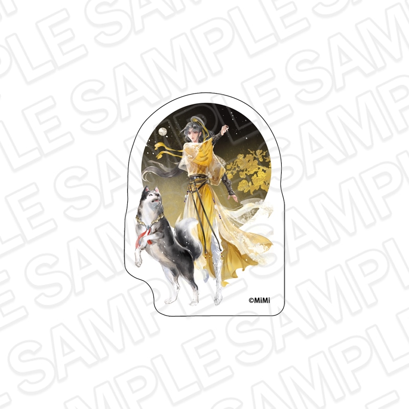 【魔道祖師事後通販】魔道祖師　和紙ステッカー　金凌　鳥獣遊戯 ver.B【2026年10月中旬～11月上旬以降順次発送】