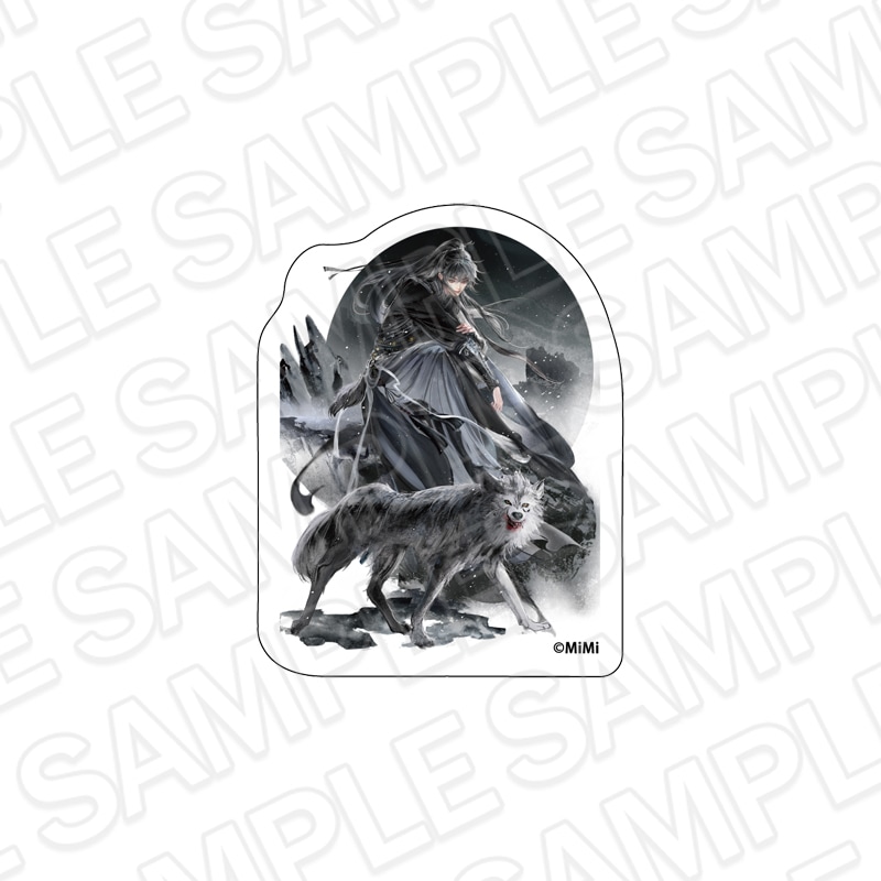 【魔道祖師事後通販】魔道祖師　和紙ステッカー　薛洋　鳥獣遊戯 ver.B【2026年10月中旬～11月上旬以降順次発送】