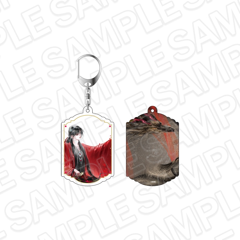 魔道祖師事後通販】魔道祖師 レイヤーアクリルキーホルダー 魏無羨