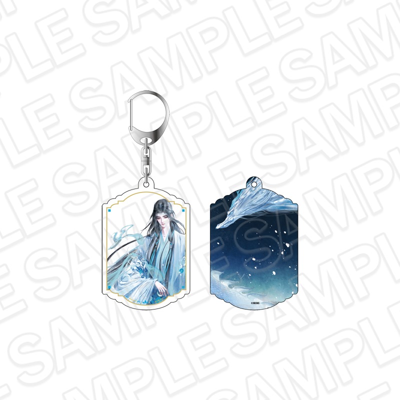 魔道祖師事後通販】魔道祖師 レイヤーアクリルキーホルダー 藍忘機
