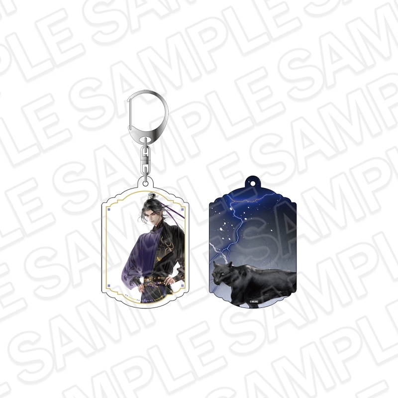 魔道祖師事後通販】魔道祖師 レイヤーアクリルキーホルダー 江澄 鳥獣
