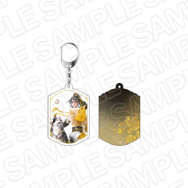 【魔道祖師事後通販】魔道祖師　レイヤーアクリルキーホルダー　金凌　鳥獣遊戯 ver.B【2026年10月中旬～11月上旬以降順次発送】