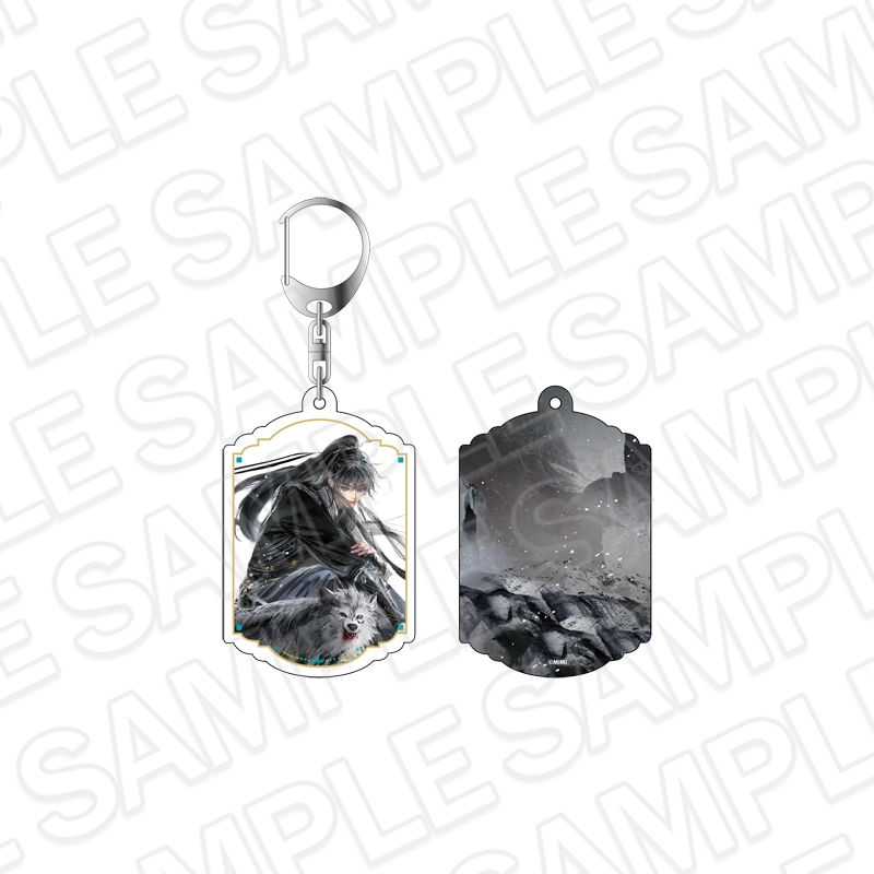 【魔道祖師事後通販】魔道祖師　レイヤーアクリルキーホルダー　薛洋　鳥獣遊戯 ver.B【2026年10月中旬～11月上旬以降順次発送】