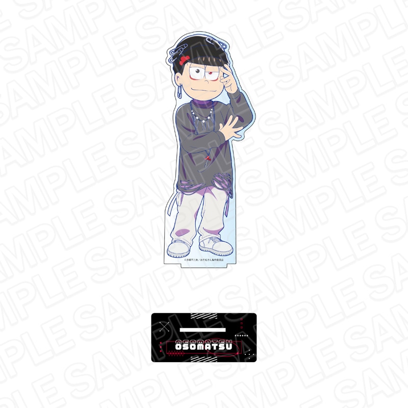 【同時通販】おそ松さん　デカアクリルスタンド　おそ松　闇松さん ver.［再販］【2026年10月下旬～11月中旬以降順次発送】