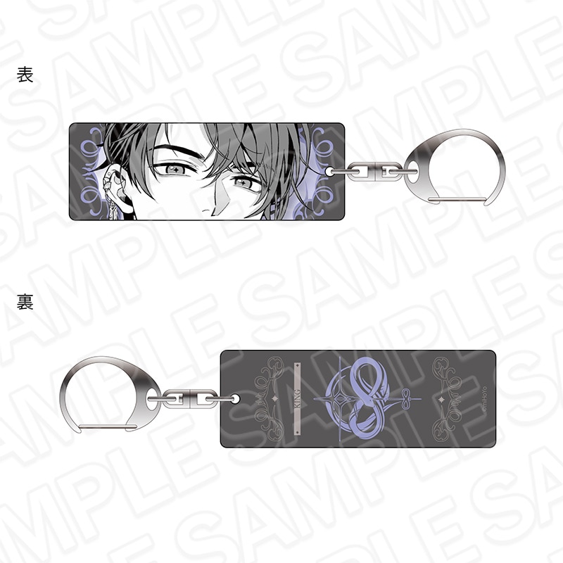 事後通販】未定事件簿 プレートキーホルダー 森月黎 5周年イベント ver