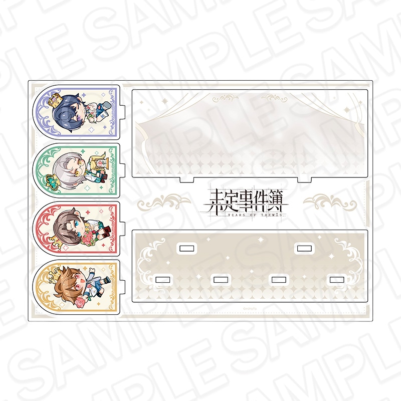【事後通販】未定事件簿　アクリルジオラマ 5周年イベント ver.【2026年10月下旬～11月中旬以降順次発送】