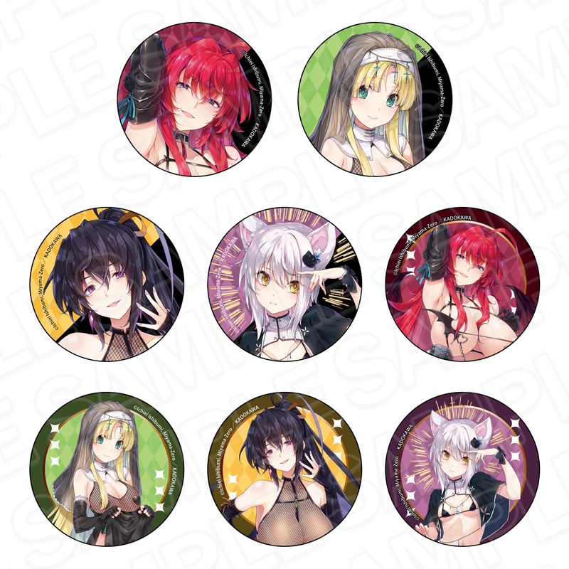 【予約受付8/20まで】ハイスクールD×D　ホログラムカンバッジ(ランダム)　サキュバス&シスター ver.【2026年10月中旬頃発売】