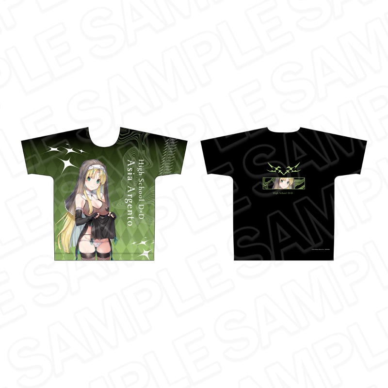 ハイスクールD×D フルグラフィックTシャツ リアス XLサイズ 予約受付8/20まで】ハイスクールD×D フルグラフィックTシャツ リアス