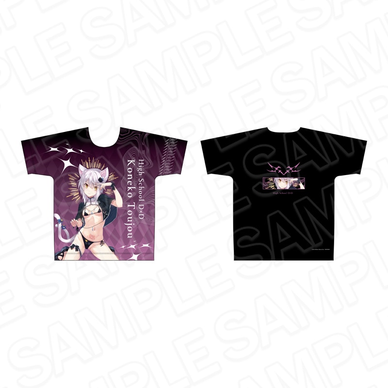 【予約受付8/20まで】ハイスクールD×D　フルグラフィックTシャツ　塔城小猫　サキュバス&シスター ver.【2026年10月中旬頃発売】