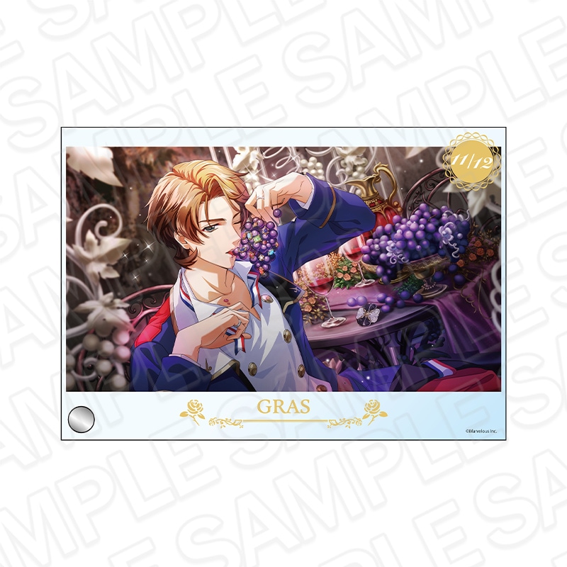 【千銃士:Rhodoknight　AC通販】千銃士:Rhodoknight　ミニアクリルアート グラース Anniversary Collection【2026年11月上旬以降順次発送】