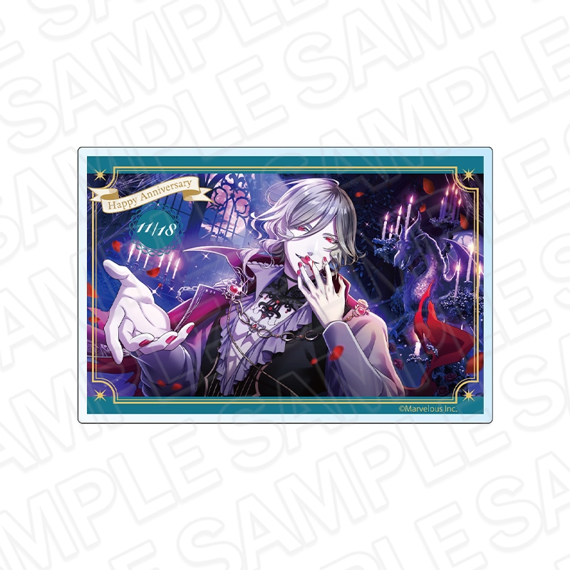 【千銃士:Rhodoknight　AC通販】千銃士:Rhodoknight　アクリルカード エルメ Anniversary Collection【2026年11月上旬以降順次発送】