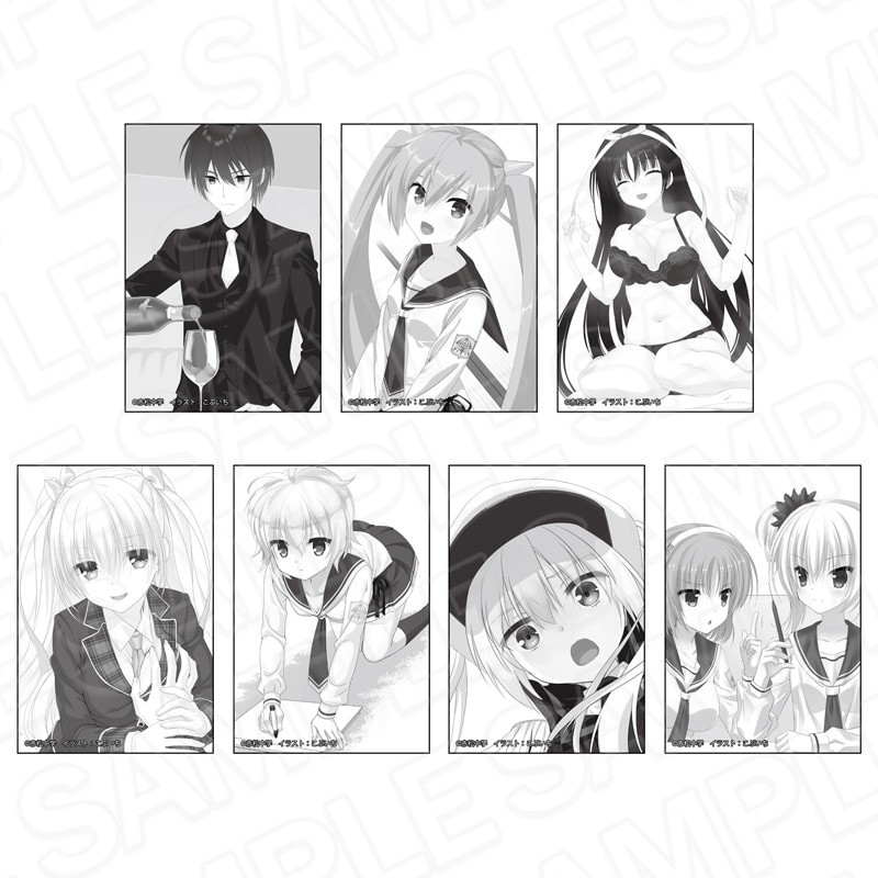 予約受付9/3まで】緋弾のアリア スクエアカンバッジ(ランダム) vol.3
