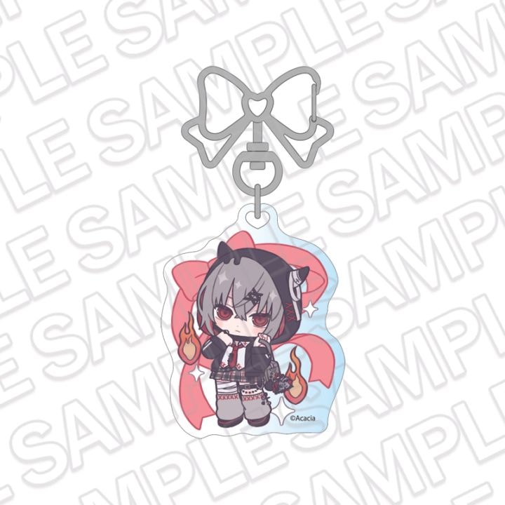 【同時通販】魔法少女ノ魔女裁判　ホログラムキーホルダー 紫藤アリサ 制服風コーデ デフォルメ ver.【2026年11月中旬～12月上旬以降順次発送】