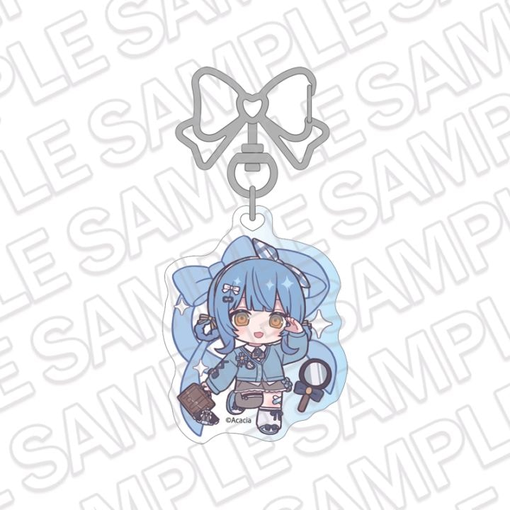 【同時通販】魔法少女ノ魔女裁判　ホログラムキーホルダー 橘シェリー 制服風コーデ デフォルメ ver.【2026年11月中旬～12月上旬以降順次発送】