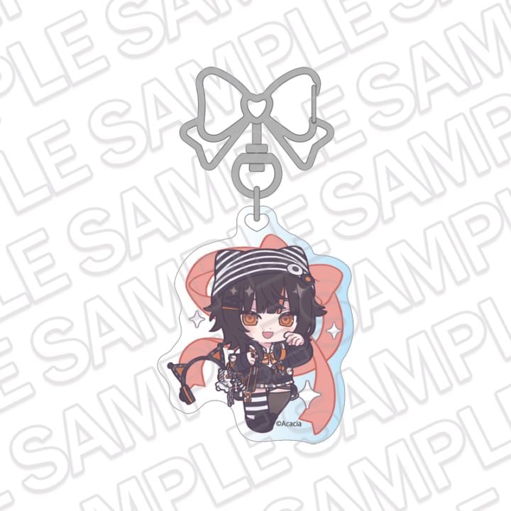 【同時通販】魔法少女ノ魔女裁判　ホログラムキーホルダー 沢渡ココ 制服風コーデ デフォルメ ver.【2026年11月中旬～12月上旬以降順次発送】