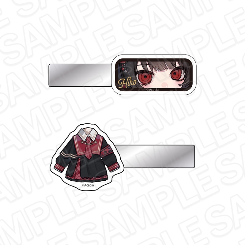 【同時通販】魔法少女ノ魔女裁判　アクリルクリップ 二階堂ヒロ 制服風コーデ デフォルメ ver.【2026年11月中旬～12月上旬以降順次発送】