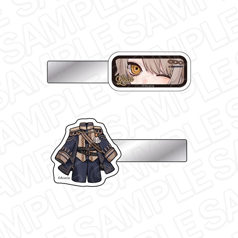 【同時通販】魔法少女ノ魔女裁判　アクリルクリップ 蓮見レイア 制服風コーデ デフォルメ ver.【2026年11月中旬～12月上旬以降順次発送】