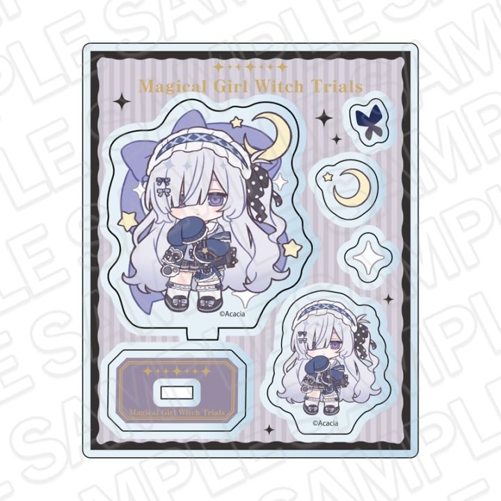 【同時通販】魔法少女ノ魔女裁判　アクリルパーツ 夏目アンアン 制服風コーデ デフォルメ ver.【2026年11月中旬～12月上旬以降順次発送】