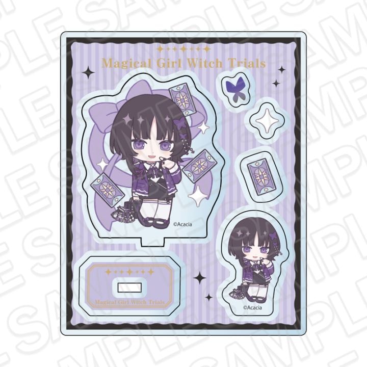 【同時通販】魔法少女ノ魔女裁判　アクリルパーツ 宝生マーゴ 制服風コーデ デフォルメ ver.【2026年11月中旬～12月上旬以降順次発送】