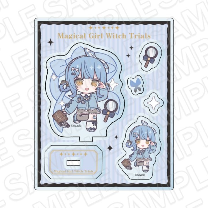 【同時通販】魔法少女ノ魔女裁判　アクリルパーツ 橘シェリー 制服風コーデ デフォルメ ver.【2026年11月中旬～12月上旬以降順次発送】