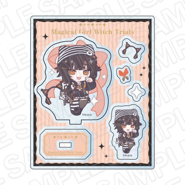【同時通販】魔法少女ノ魔女裁判　アクリルパーツ 沢渡ココ 制服風コーデ デフォルメ ver.【2026年11月中旬～12月上旬以降順次発送】