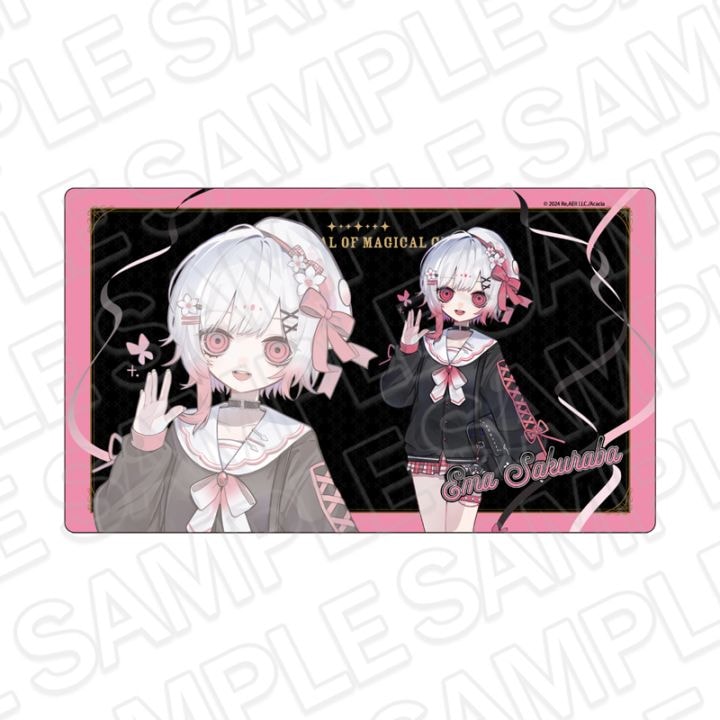 【同時通販】魔法少女ノ魔女裁判　ラバーデスクマット 桜羽エマ 制服風コーデ ver.【2026年11月中旬～12月上旬以降順次発送】