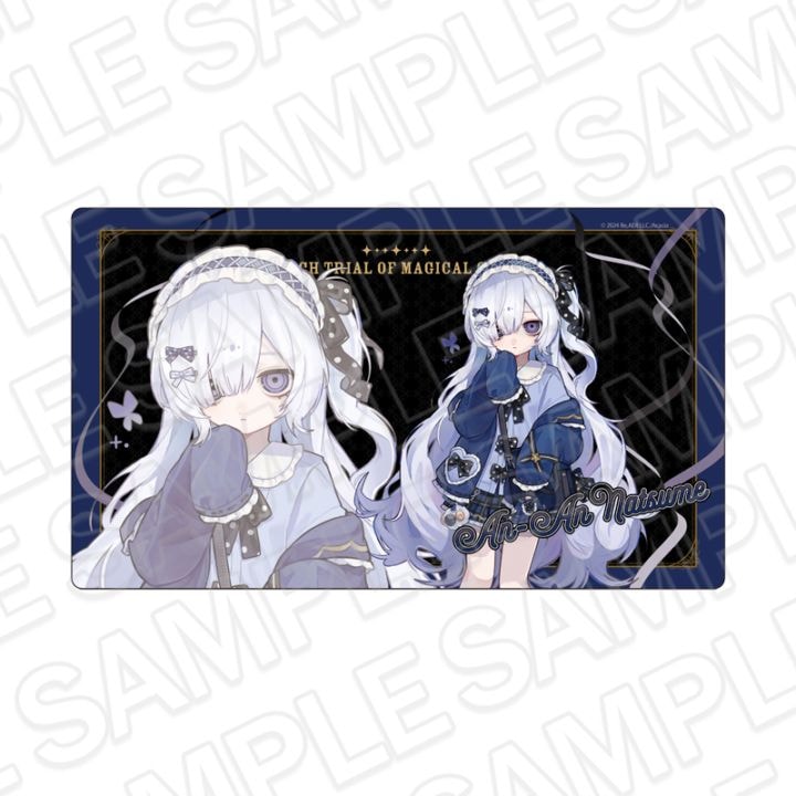 【同時通販】魔法少女ノ魔女裁判　ラバーデスクマット 夏目アンアン 制服風コーデ ver.【2026年11月中旬～12月上旬以降順次発送】