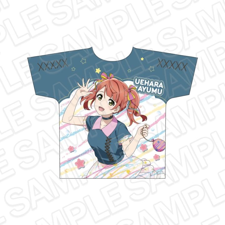 【事後通販】ラブライブ！虹ヶ咲学園スクールアイドル同好会　フルグラフィックTシャツ 上原歩夢 水風船 ver.【2026年11月中旬～12月上旬以降順次発送】