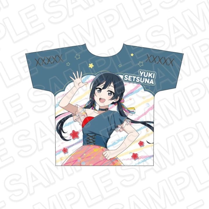 【事後通販】ラブライブ！虹ヶ咲学園スクールアイドル同好会　フルグラフィックTシャツ 優木せつ菜 水風船 ver.【2026年11月中旬～12月上旬以降順次発送】