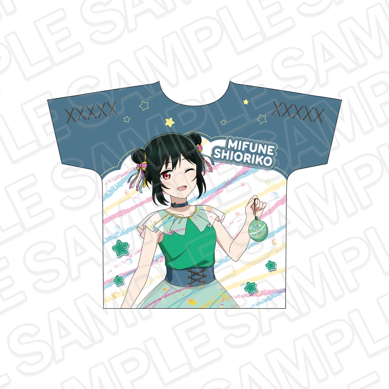 【事後通販】ラブライブ！虹ヶ咲学園スクールアイドル同好会　フルグラフィックTシャツ 三船栞子 水風船 ver.【2026年11月中旬～12月上旬以降順次発送】