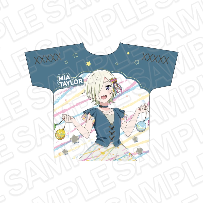 【事後通販】ラブライブ！虹ヶ咲学園スクールアイドル同好会　フルグラフィックTシャツ ミア・テイラー 水風船 ver.【2026年11月中旬～12月上旬以降順次発送】
