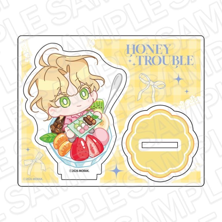 【事後通販】ハニートラブル～甘い罠にはご用心を!?～　ミニキャラアクリルスタンド ユン・ジハン Dessert party【2026年11月上旬～下旬以降順次発送】