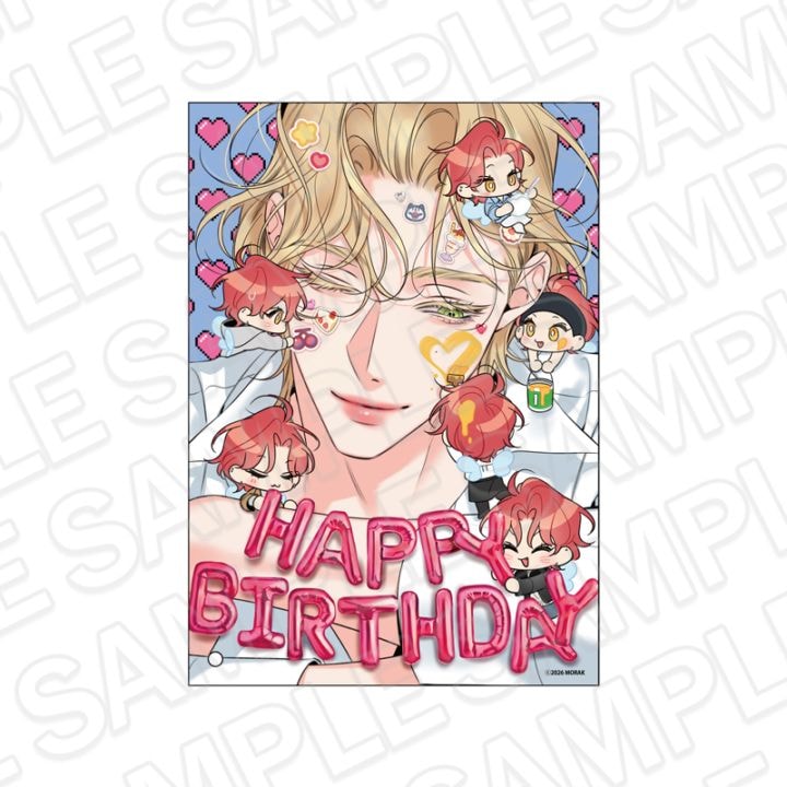 【事後通販】ハニートラブル～甘い罠にはご用心を!?～　オーロラミニアクリルアート Jihan Birthday【2026年11月上旬～下旬以降順次発送】