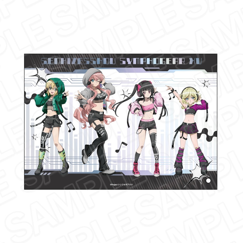 予約受付9/10まで】戦姫絶唱シンフォギアXV ミニアクリルアート