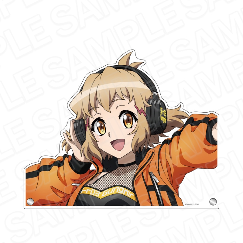 【予約受付9/10まで】戦姫絶唱シンフォギアＸＶ　特大ダイカットアクリルボード 立花 響 DJ ver.【2026年11月中旬頃発売】
