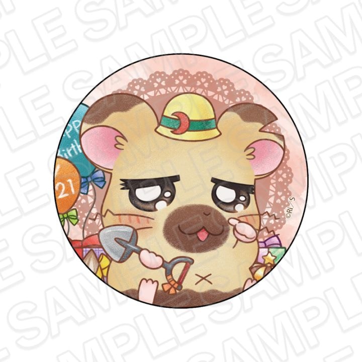 【とっとこハムタウンショップONLINE】とっとこハム太郎　カンバッジ タイショーくん お誕生日2026 ver.《ご注文から2ヶ月前後でお届け予定》