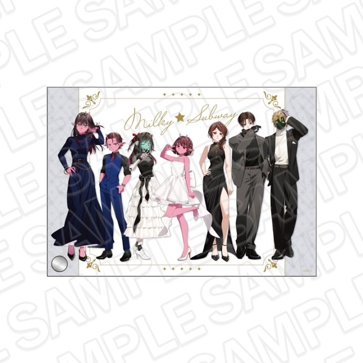事後通販】銀河特急 ミルキー☆サブウェイ ミニアクリルアート A Party