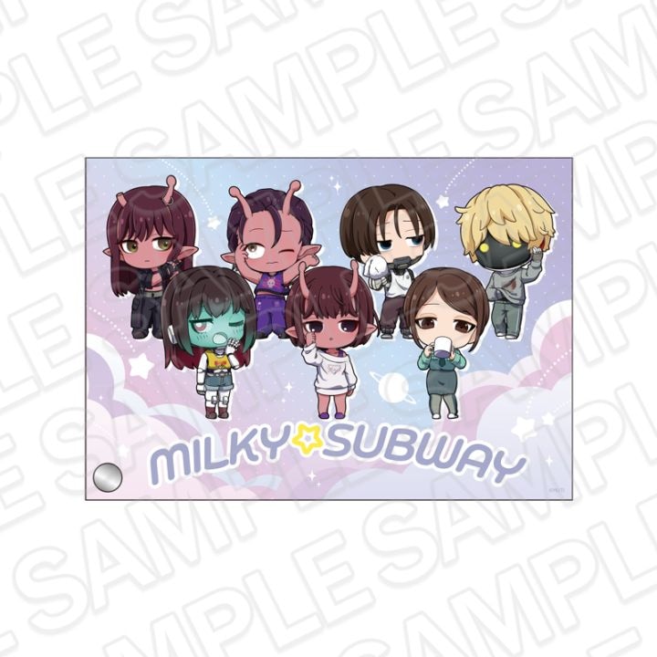 事後通販】銀河特急 ミルキー☆サブウェイ ミニアクリルアート B