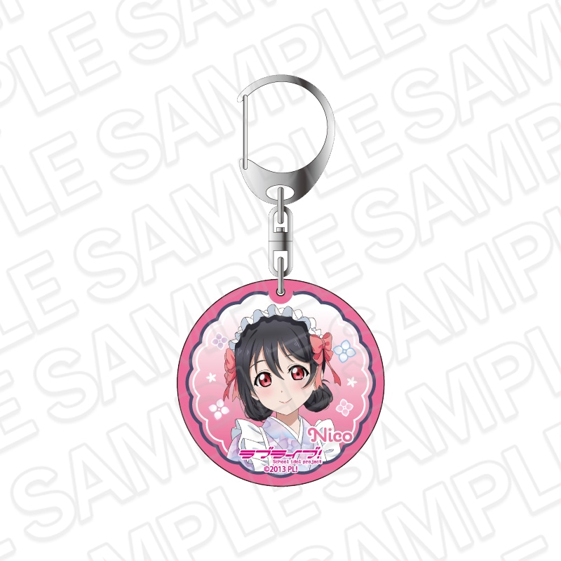 CAFE事後通販】ラブライブ！ ラメアクリルキーホルダー 矢澤にこ 茶寮