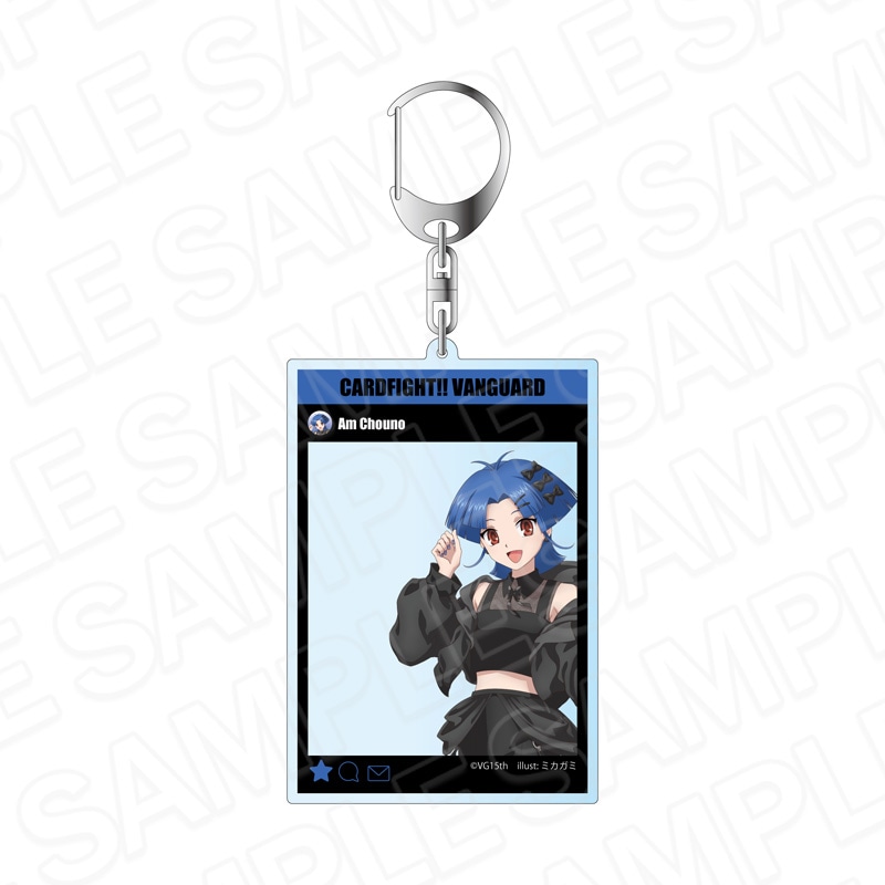 【予約受付9/17まで】カードファイト!! ヴァンガード　SNS風アクリルキーホルダー 蝶野アム アイドル ver.【2026年11月中旬頃発売】