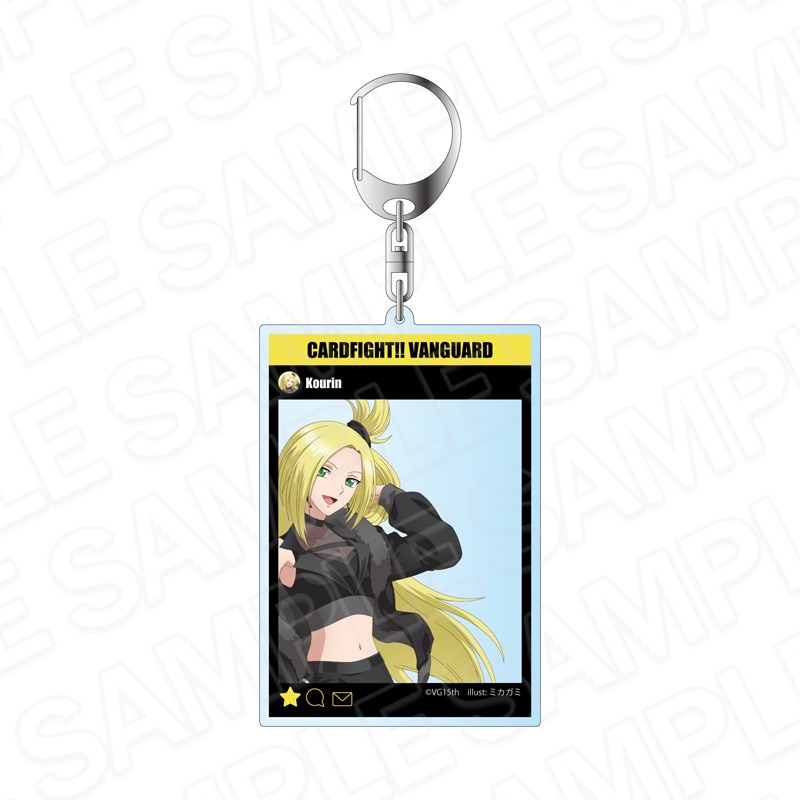 【予約受付9/17まで】カードファイト!! ヴァンガード　SNS風アクリルキーホルダー コーリン アイドル ver.【2026年11月中旬頃発売】