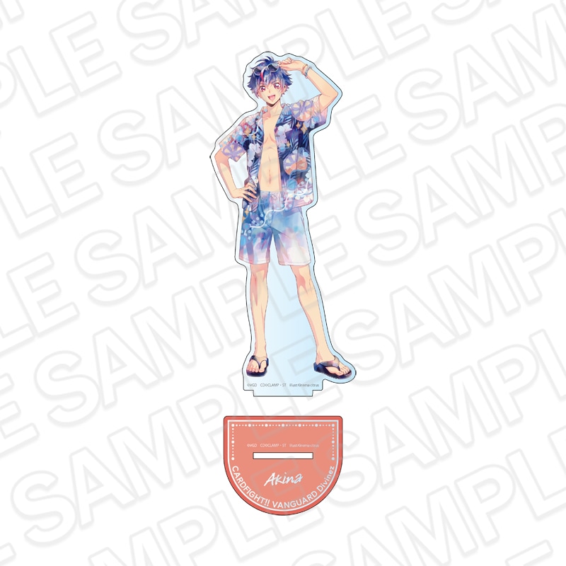 【予約受付9/17まで】「カードファイト!! ヴァンガード Divinez デラックス決勝編」　デカアクリルスタンド PALE TONE series 明導アキナ バカンス ver.【2026年11月中旬頃発売】